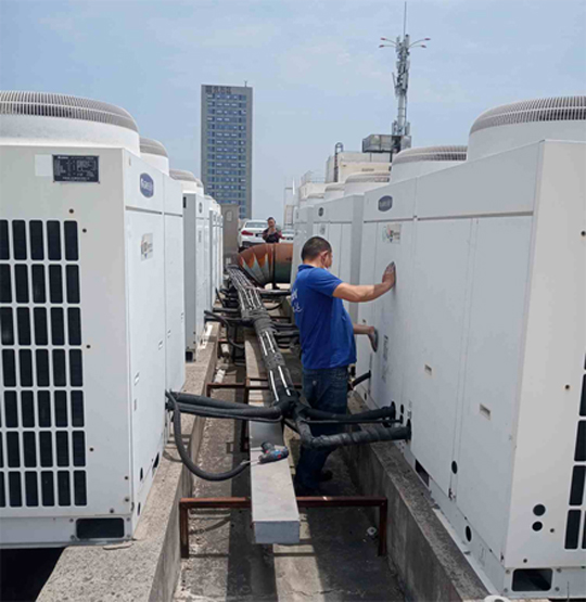 廊坊中央空调制热和不制冷系统维修方法